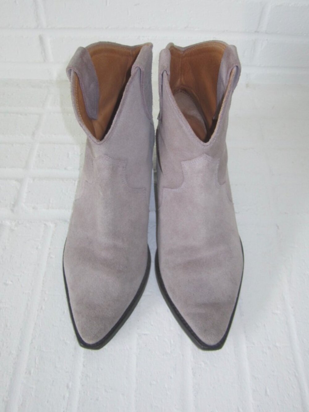 ISABAL MARANT DEWINA Suede Western Ankle Boots Women’s 37 - Picture 3 of 15